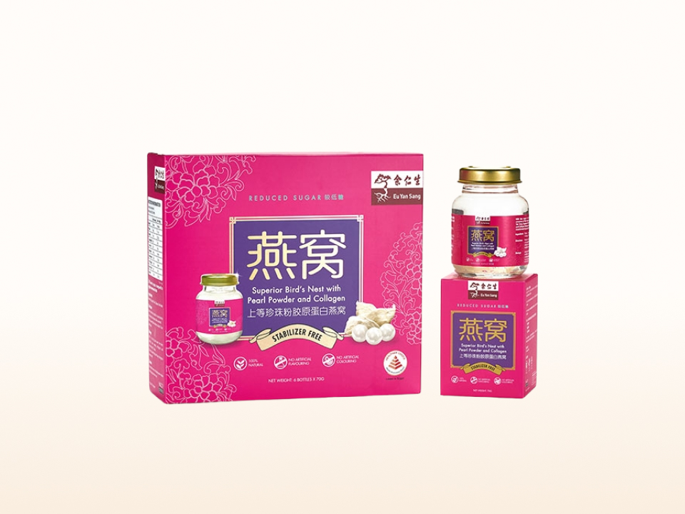 Superior Bird's Nest 6's - Pearl Powder & Collagen